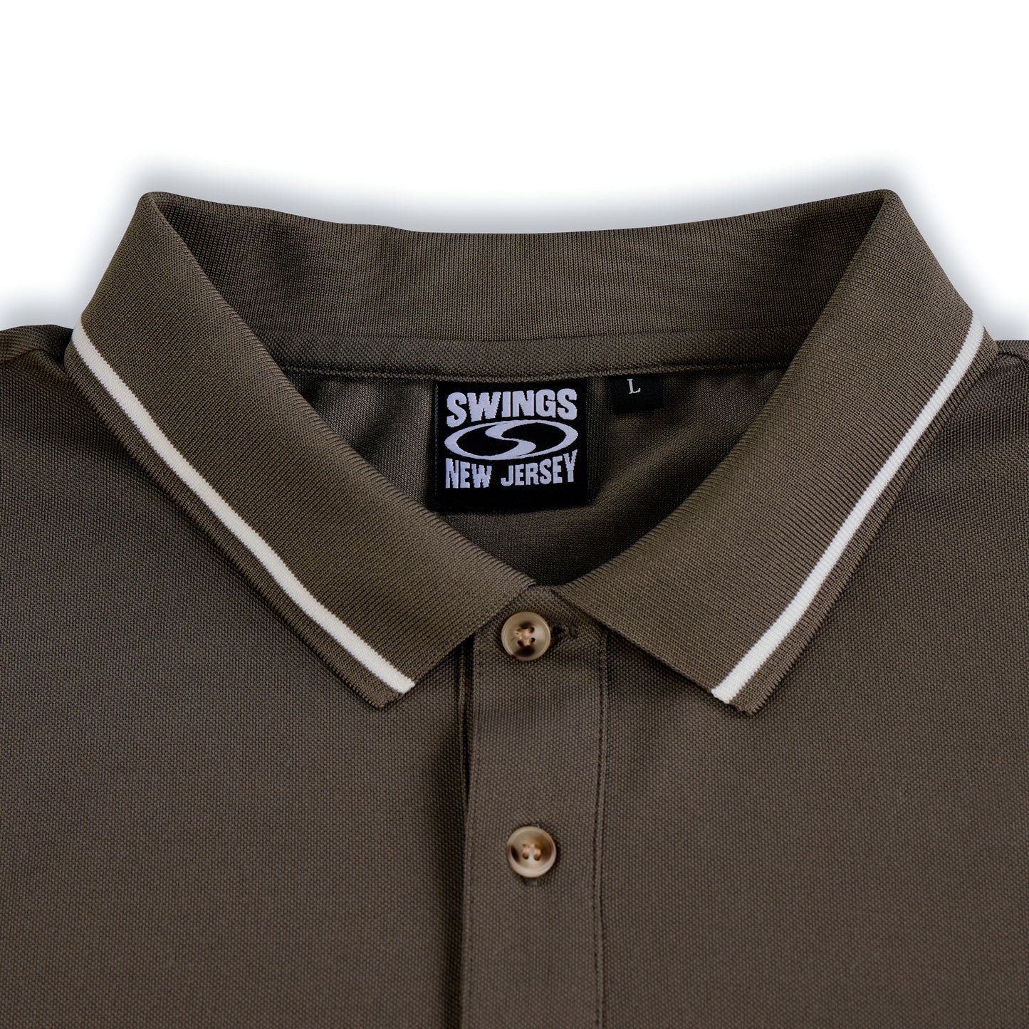 NJ POLO DARK OLIVE