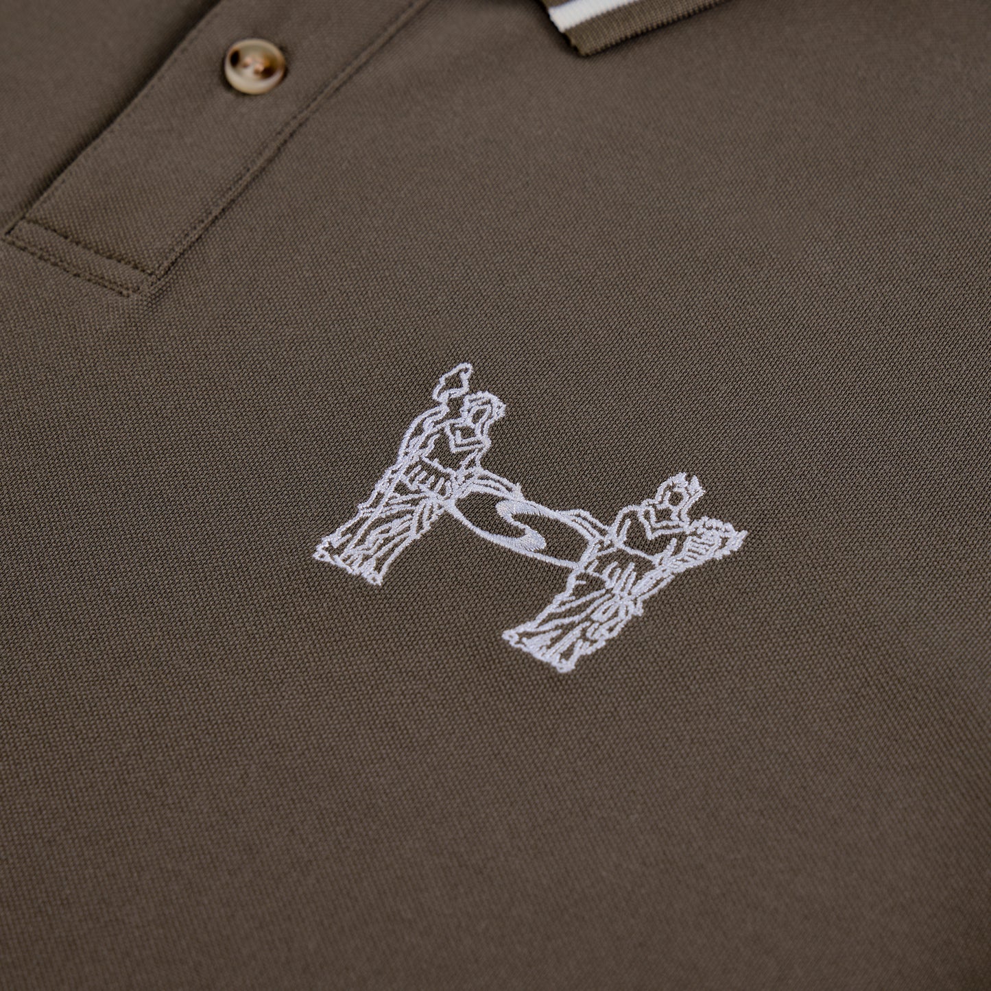 NJ POLO DARK OLIVE