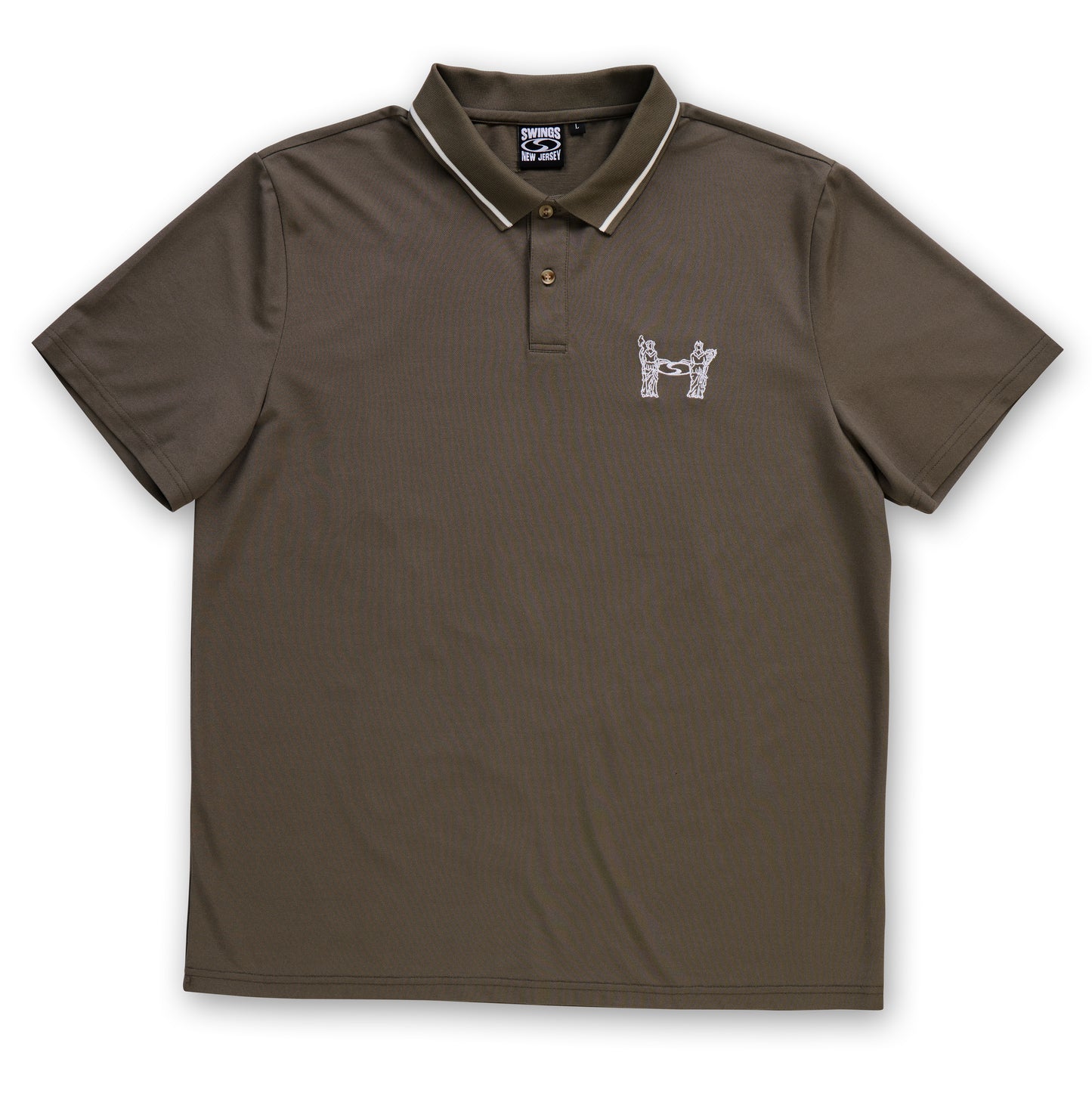 NJ POLO DARK OLIVE