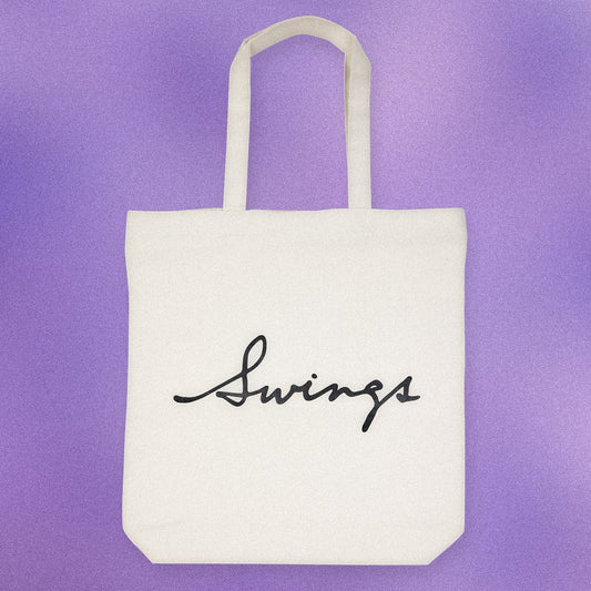 MOM SCRIPT TOTE BAG