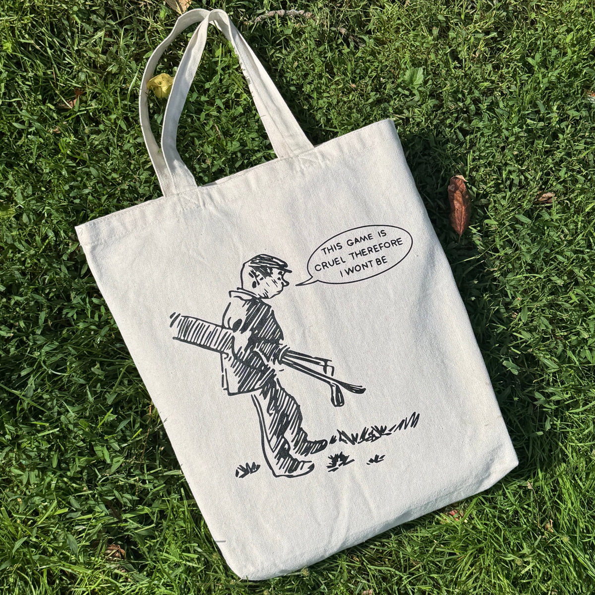 MOM SCRIPT TOTE BAG